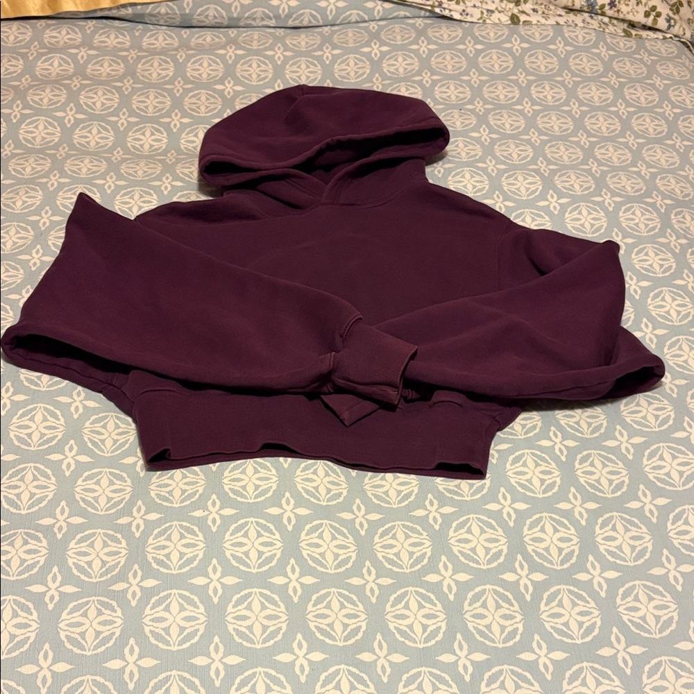 TNA Cozy AF cropped hoodie